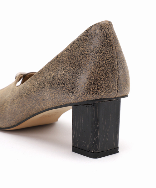 GRISE（グリーズ）の「GRISE5cmレザーカットアウトパンプス（パンプス・レディース・ベージュ系その他/キャメル/ブラック・22.5cm/22cm/25cm/24.5cm/24cm/23.5cm/23cm）」の19枚目の写真