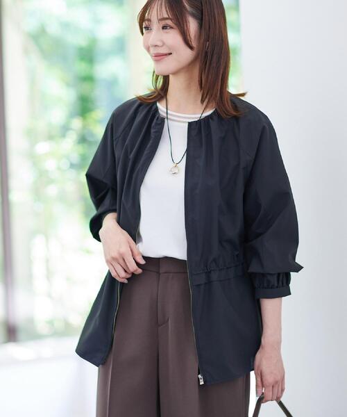 ラディエイト　新品未使用　定価21,000円　ブルゾン セール】【パンツにもスカートにも合わせやすい◎】ライティブルゾン