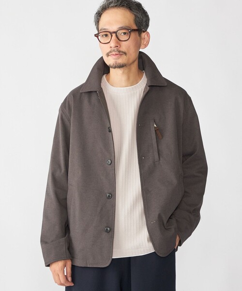 SHIPS(シップス)の「SHIPS: SOLOTEX(R) FULFLAN(R) ユーティリティ ジャケット(その他アウター・メンズ・ネイビー/ブラウン/グレー・SMALL/MEDIUM/LARGE/X-LARGE)」の15枚目の写真