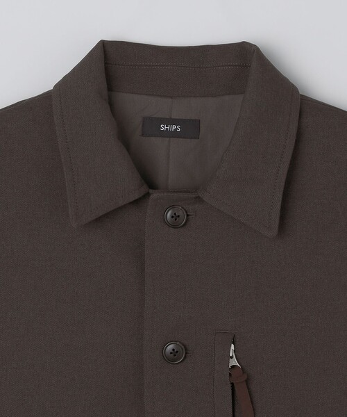 SHIPS(シップス)の「SHIPS: SOLOTEX(R) FULFLAN(R) ユーティリティ ジャケット(その他アウター・メンズ・ネイビー/ブラウン/グレー・SMALL/MEDIUM/LARGE/X-LARGE)」の22枚目の写真