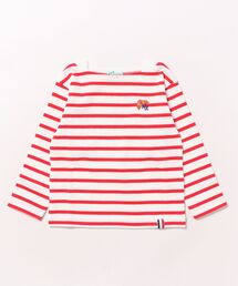 HAKKA KIDS | ワンポイントボーダー長袖Tシャツ(Tシャツ/カットソー)