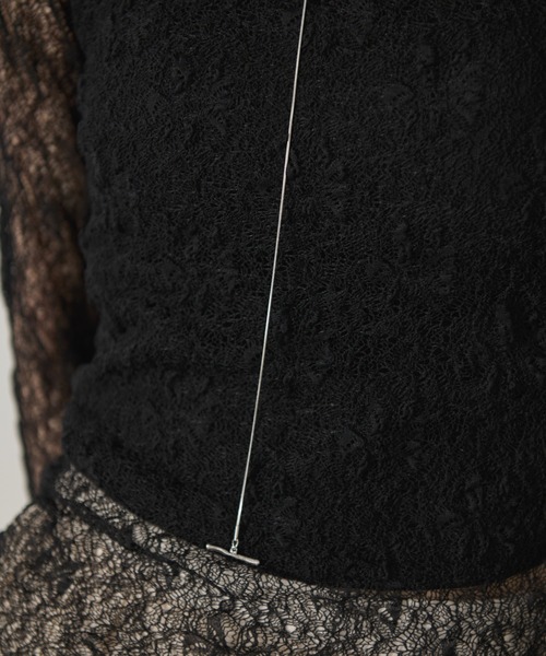 AIC.（エーアイシー）の「リングデザインロングネックレス/ステンレス（ネックレス・レディース・シルバー・FREE）」の8枚目の写真