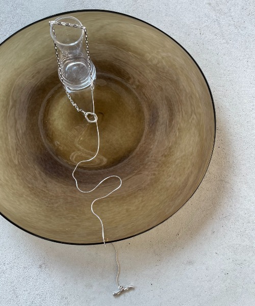 AIC.（エーアイシー）の「リングデザインロングネックレス/ステンレス（ネックレス・レディース・シルバー・FREE）」の5枚目の写真