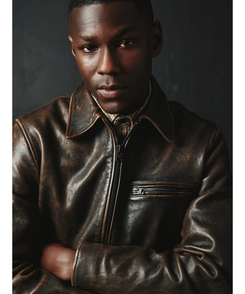 レザー レーシングジャケット（ライダースジャケット）｜BANANA