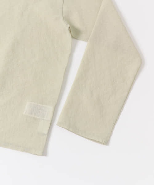 URBAN RESEARCH DOORS（アーバンリサーチドアーズ）の「シアーTシャツブラウス（シャツ/ブラウス・レディース・ホワイト/ライトカーキ・MEDIUM）」の20枚目の写真