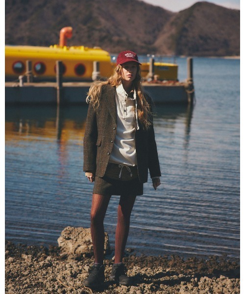 THE SHINZONE（ザ　シンゾーン）の「THE SHINZONE PECK CHEKERD SHIRT 25AMSBL06（シャツ/ブラウス・レディース・ベージュ/ネイビー・FREE）」の6枚目の写真