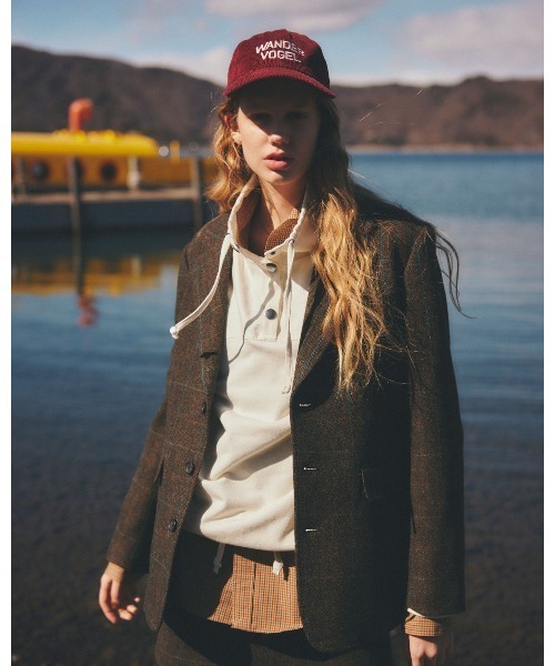 THE SHINZONE（ザ　シンゾーン）の「THE SHINZONE PECK CHEKERD SHIRT 25AMSBL06（シャツ/ブラウス・レディース・ベージュ/ネイビー・FREE）」の7枚目の写真