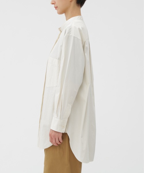 MHL.（エムエイチエル）の「NATURAL COTTON SHIRTING（シャツ/ブラウス・レディース・ナチュラル・2/1）」の4枚目の写真