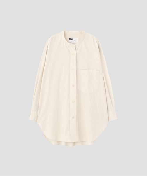 MHL.（エムエイチエル）の「NATURAL COTTON SHIRTING（シャツ/ブラウス・レディース・ナチュラル・2/1）」の5枚目の写真