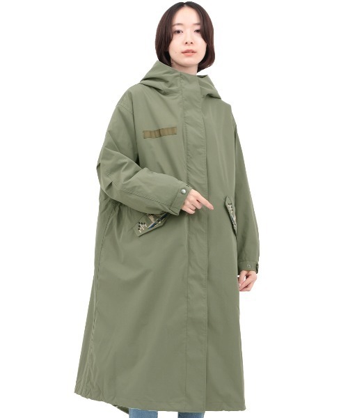 チチカカ（チチカカ）の「３ｗａｙビッグモッズコート（モッズコート・レディース・カーキ/ブラック・FREE）」の13枚目の写真