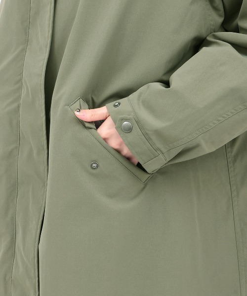 チチカカ（チチカカ）の「３ｗａｙビッグモッズコート（モッズコート・レディース・カーキ/ブラック・FREE）」の19枚目の写真