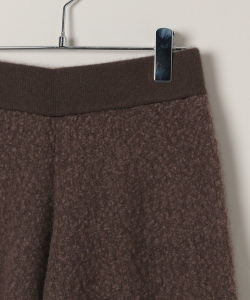 A part by（アパートバイ）の「【セットアップ対応】アンゴラツィードショートパンツ（その他パンツ・レディース・ライトブラウン/ブルー系その他2・FREE）」の5枚目の写真