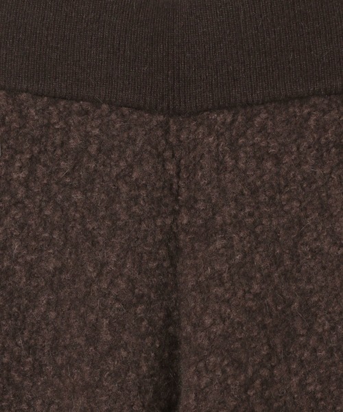 A part by（アパートバイ）の「【セットアップ対応】アンゴラツィードショートパンツ（その他パンツ・レディース・ライトブラウン/ブルー系その他2・FREE）」の8枚目の写真