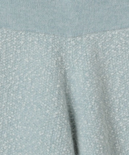 A part by（アパートバイ）の「【セットアップ対応】アンゴラツィードショートパンツ（その他パンツ・レディース・ライトブラウン/ブルー系その他2・FREE）」の10枚目の写真