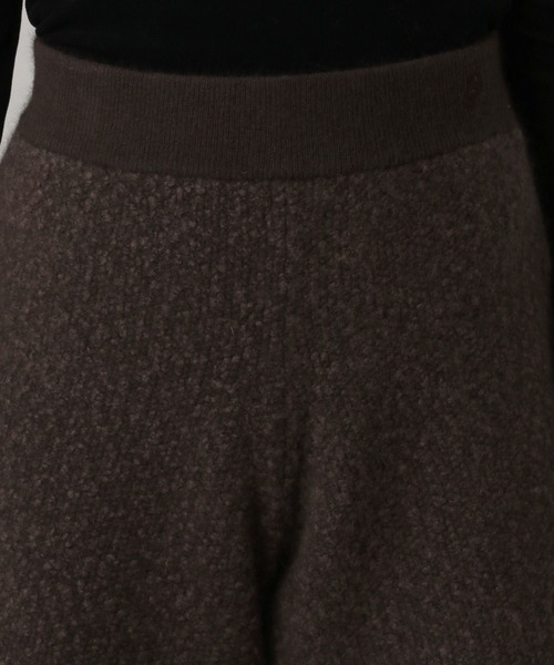 A part by（アパートバイ）の「【セットアップ対応】アンゴラツィードショートパンツ（その他パンツ・レディース・ライトブラウン/ブルー系その他2・FREE）」の11枚目の写真