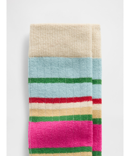 GAP（ギャップ）の「CashSoft カシミヤタッチ クルーソックス（ソックス/靴下・メンズ・マルチ/アイボリー/ブルー/イエロー/グリーン/ピンク/レッド系その他・S/M/M/L）」の8枚目の写真