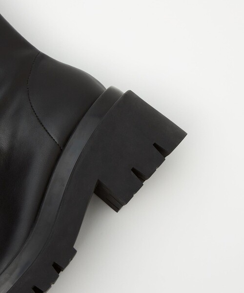 SY UNITED ARROWS(シーユナイテッドアローズ)の「<SY> タンクソールスト ショートブーツ75↑(ブーツ・レディース・オフホワイト/ブラック/その他1・22.5cm/23.5cm/24.5cm/25.5cm)」の11枚目の写真