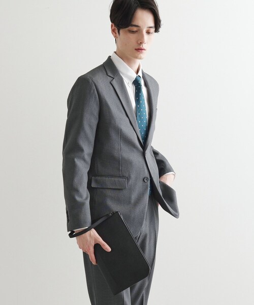 tk.TAKEO KIKUCHI(ティーケータケオキクチ)の「リアルレザークラッチ(冠婚葬祭OK)(クラッチバッグ・メンズ・ブラック/ブラック系1/ブラック系・00)」の20枚目の写真