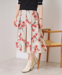 ワンダフルワールド花柄スカート ワンダフルワールド 花柄 ベリー パッチワーク ピコフリル