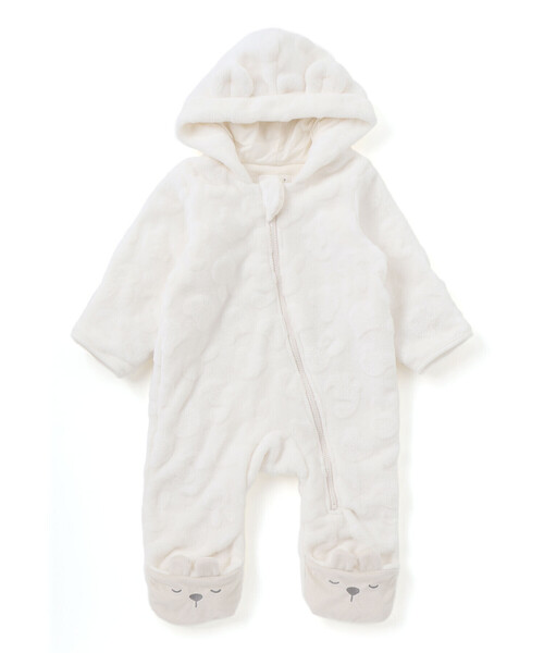 SLAP SLIP BABY（スラップスリップベビー）の「アニマルクマウサギ恐竜ボアバギーオールベビー(70~80cm)（その他ベビーウェア・キッズ・オフホワイト/グリーン/ピンク・FREE）」の7枚目の写真