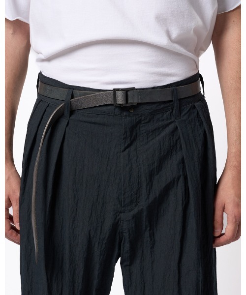 wjk(ダヴルジェイケイ)の「W-ring long belt(ベルト・メンズ・ブラック/グレー・FREE)」の5枚目の写真