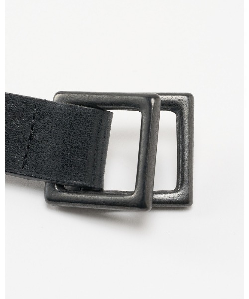 wjk(ダヴルジェイケイ)の「W-ring long belt(ベルト・メンズ・ブラック/グレー・FREE)」の11枚目の写真
