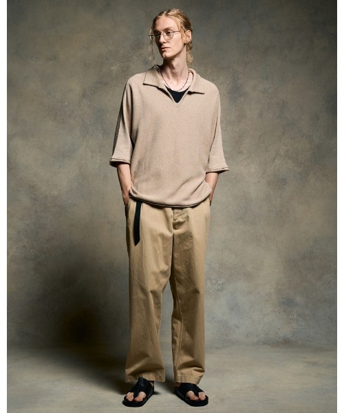 wjk(ダヴルジェイケイ)の「W-ring long belt(ベルト・メンズ・ブラック/グレー・FREE)」の18枚目の写真