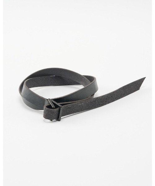 wjk(ダヴルジェイケイ)の「W-ring long belt(ベルト・メンズ・ブラック/グレー・FREE)」の3枚目の写真