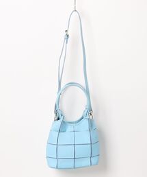 PEAKS PEAK（ピークスピーク）の「【訳あり商品】ピークスピーク PEAKS PEAK / 牛革パッチワーク2wayトートS（トートバッグ）」