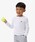 LACOSTE�i���R�X�e�j�́u�yEC only�zJUNIOR�x�[�V�b�N���j���S�p�b�`����T�V���c�iT�V���c/�J�b�g�\�[�j�v�b�z���C�g