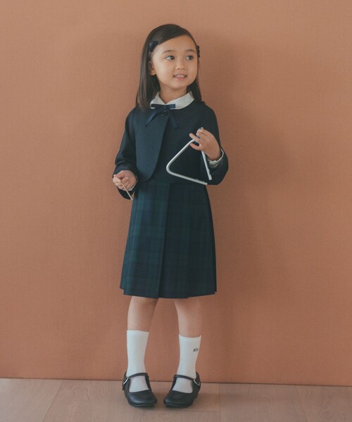 【最終値下】グリーンレーベルリラクシング　キッズスーツ125 シャツ付き 最終値下】グリーンレーベルリラクシング キッズスーツ125 シャツ付き