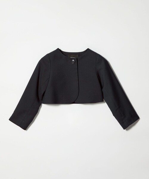 green label relaxing（グリーンレーベルリラクシング）の「TRW ソリッド ボレロ / キッズ 110cm-130cm（スーツジャケット・キッズ・ネイビー・130cm/120cm/110cm）」の7枚目の写真