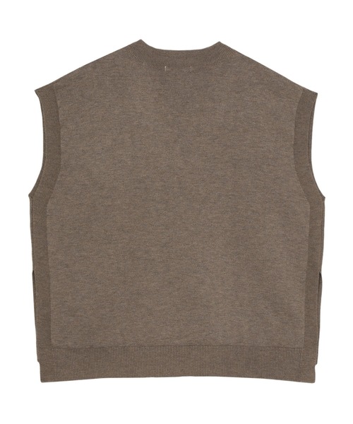 TOKYO SHIRTS(トウキョウシャツ)の「アンチピリング 深Vネック ベスト(ベスト・レディース・グレー/ブラウン/ネイビー・M/L)」の10枚目の写真