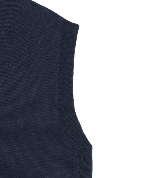 TOKYO SHIRTS(トウキョウシャツ)の「アンチピリング 深Vネック ベスト(ベスト・レディース・グレー/ブラウン/ネイビー・M/L)」の17枚目の写真