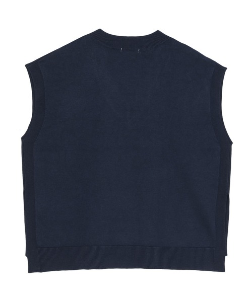 TOKYO SHIRTS(トウキョウシャツ)の「アンチピリング 深Vネック ベスト(ベスト・レディース・グレー/ブラウン/ネイビー・M/L)」の15枚目の写真