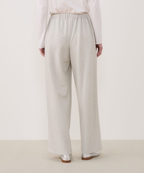 値下げギャルリーヴィー新品パンツ GALERIE VIE（ギャルリー ヴィー） スラックス パンツ ウーステッド