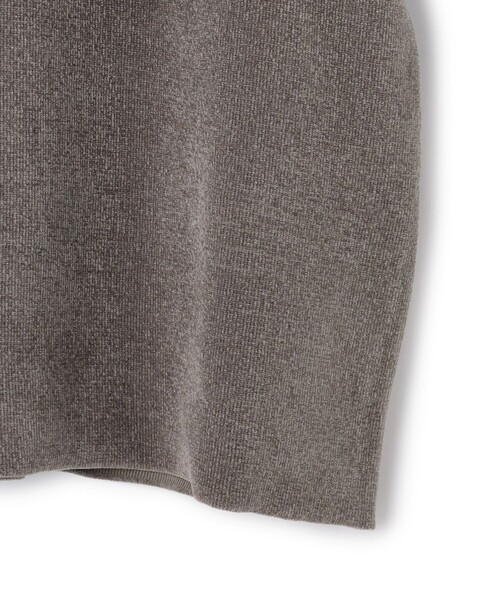 23区(ニジュウサンク)の「【SLOW/一部店舗限定】ベロア風ニット パーカー(パーカー・レディース・ブラウン系/ブラック系・38)」の12枚目の写真