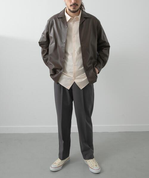 ITEMS URBANRESEARCH（アイテムズ アーバンリサーチ）の「Every Day TRテーパードスラックス（その他パンツ・メンズ・ダークグレー/ネイビー/グレー/ブラック・LARGE/MEDIUM/SMALL）」の21枚目の写真