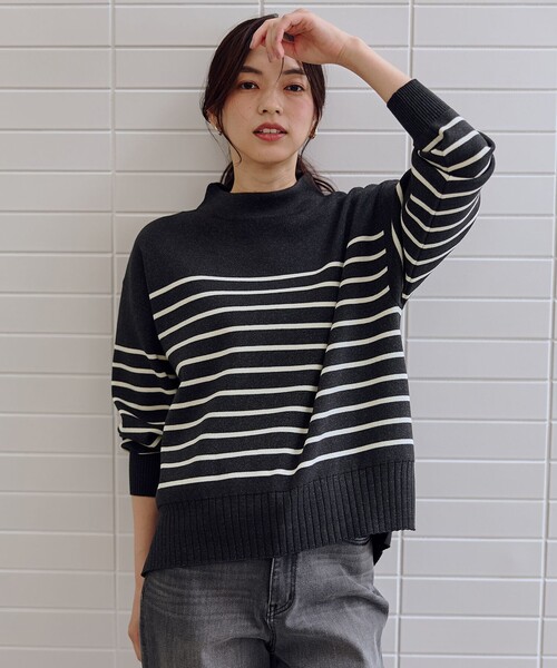 5色展開】ハイネックデイリーニット（ニット/セーター）｜ANY（エニィ
