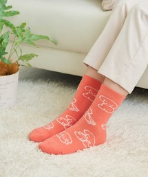 GUNZE（グンゼ）の「UCHI-COLLE/ウチコレ　ルームソックス　てらおかなつみさんコラボ（ソックス/靴下）」