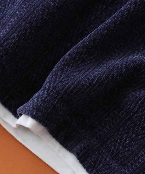 THE SHOP TK （ザ ショップ ティーケー ）の「【心地良い、滑らかさ】レイヤード風ケーブル ニットソー 【洗濯機OK】（Tシャツ/カットソー・メンズ・ピンク系その他/オフホワイト/ネイビー/グレー/ダークブラウン/ベージュ/ブルー系その他/グリーン系・04/02/03）」の12枚目の写真