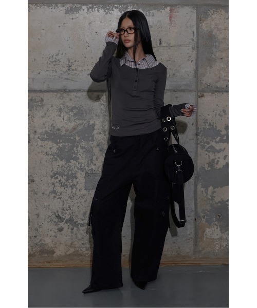 A'GEM/9 × .kom 『FANCY CLUB/ファンシークラブ』 CROSS POCKET CARGO