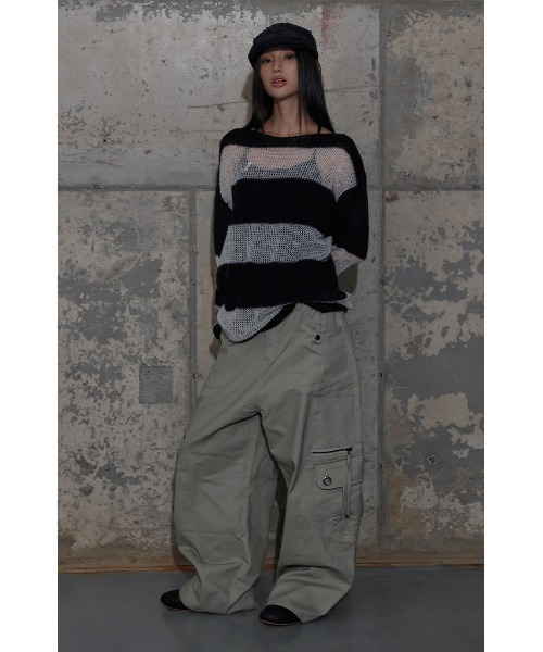 A'GEM/9 × .kom 『FANCY CLUB/ファンシークラブ』 CROSS POCKET CARGO