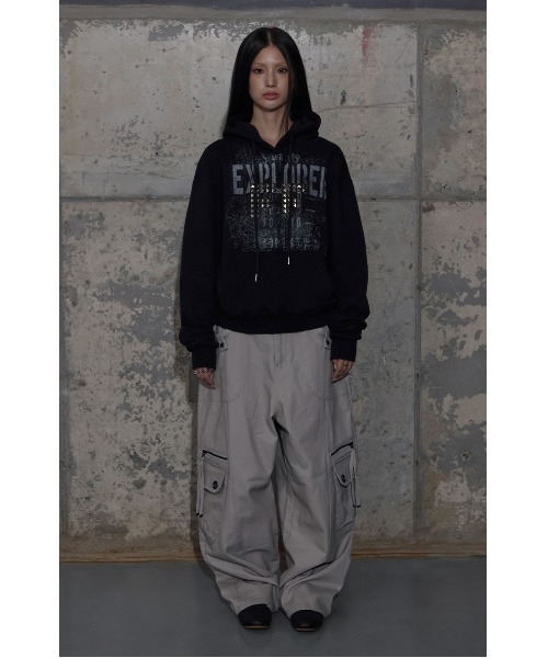 A'GEM/9 × .kom 『FANCY CLUB/ファンシークラブ』 CROSS POCKET CARGO