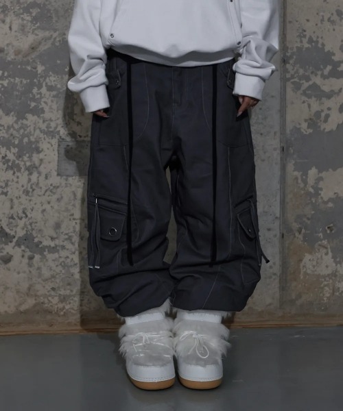 パンツ Fancyclub CROSS POCKET CARGO PANTS A'GEM/9 × .kom 『FANCY CLUB/ファンシークラブ』 CROSS POCKET CARGO