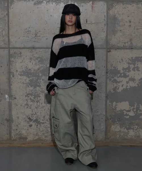 A'GEM/9 × .kom 『FANCY CLUB/ファンシークラブ』 CROSS POCKET CARGO