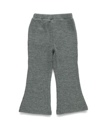 リブニット」に該当するパンツ（グレー/灰色系）ファッション通販