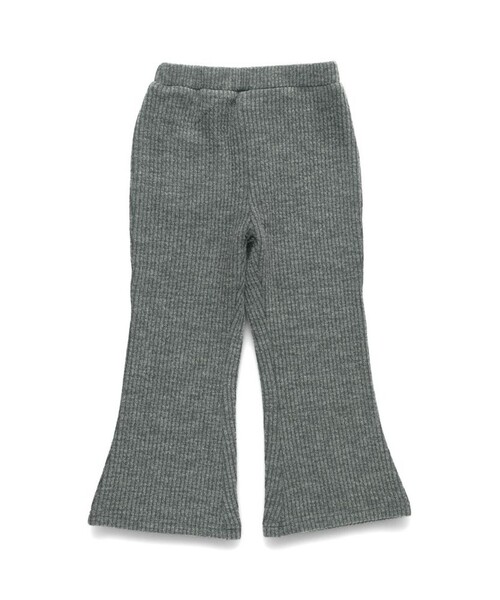 DRC branshes（ディーアールシーブランシェス）の「【WEB限定/DRC】リブニットフレアパンツ（その他パンツ・キッズ・アイボリー/ブラック/チャコールグレー/パープル/マスタード・140/100/150/130/120/110/90）」の3枚目の写真