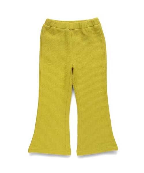 DRC branshes（ディーアールシーブランシェス）の「【WEB限定/DRC】リブニットフレアパンツ（その他パンツ・キッズ・アイボリー/ブラック/チャコールグレー/パープル/マスタード・140/100/150/130/120/110/90）」の5枚目の写真