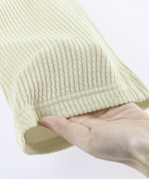 DRC branshes（ディーアールシーブランシェス）の「【WEB限定/DRC】リブニットフレアパンツ（その他パンツ・キッズ・アイボリー/ブラック/チャコールグレー/パープル/マスタード・140/100/150/130/120/110/90）」の10枚目の写真